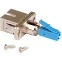 Camplex SC Female to LC Male Single Mode Simplex Hybrid Adapter - Flanged