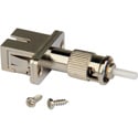 Camplex SC Female to ST Male Single Mode Simplex Hybrid Adapter - Flanged