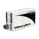 Fiberplex FOI-7280-L22 Line Level Stereo Audio Transceiver with PTT Serial Data and Controls 1310nm Multimode LC Optics