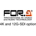 FOR-A FA-964K 4K/12G-SDI-compatible Software Option for FA-9600 (Download)