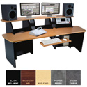 Photo of Omnirax Force 12 Audio Video Workstation (Black Melamine)