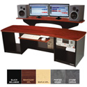 Photo of Omnirax Force 24 Audio Video Workstation (Black Melamine)