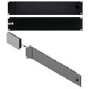 RDL FP-RRAH Rack Adapter Flat-Pak Series - 19in Hinged