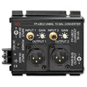 RDL FP-UBC2 Unbalanced to Balanced Converter - 2 Channel