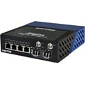 Photo of Fiberplex FP1004E/2L5B/EUI Light Industrial 6 Port 10/100/1000 Ethernet Switch - 4 Copper plus 2 SFP Cage