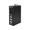 Photo of Patton Fiberplex FP1008E Un-Managed Industrial Gigabit Ethernet Switch 8x 10/100/1000 RJ45 2x GigE SFP 12-48VDC Input