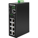 Fiberplex FP2008E/2SFP/DC Managed Industrial Gigabit Ethernet Switch 10 Port - 8 Copper 10/100/1000/  2 x GigE SFP