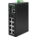 Photo of Fiberplex FP2008E/2SFP/DC Managed Industrial Gigabit Ethernet Switch 10 Port - 8 Copper 10/100/1000/  2 x GigE SFP - 12V