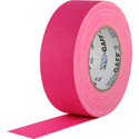 Photo of Pro Tapes 001UPCG250MFLPIN Pro Gaff Gaffers Tape FPGT-50 - 2 Inch x 50 Yards - Fluorescent Pink