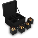 Photo of Chauvet DJ FREEDOM PAR Q9 X4 Four Wireless Battery Operated Quad-Color Lighting Fixture Kit