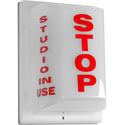 Photo of Sescom Triple Sided Light Non-Flashing - STOP on Front STUDIO IN USE on Two Sides
