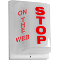 Photo of Sescom FSL-6 Triple Sided Light Non-Flashing - STOP on Front ON THE WEB on Two Sides