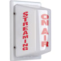 Sescom Triple-Sided Light Non-Flashing ON AIR on Front STREAMING on Two Sides AC Hard-Wired