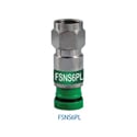 Photo of Belden FSNS6PL Pro Snap-N-Seal RG6 75 Ohm Plenum F Connectors - 25/Pack