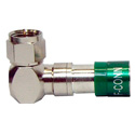 Belden  FSNS6URA - Right Angle F Connector for Standard or Quad Cable - 25 pk