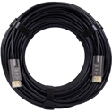 Photo of FSR DR-H2.1 8K 48Gbps HDMI Male to HDMI Male Plenum Next Generation Digital Ribbon Cable - Black AOC - 33 Foot/10M