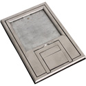 FSR FL-200-SLP U-Access FL-200 Cover with 1/4-Inch Aluminum Beveled Flange (Lift off door)