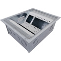 FSR FL-540P-5-B Floor Box for Raised Access Computer and Stage Floors (5 Inch Depth)