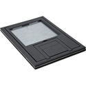 FSR FL-200-PLP-BLK-C Cover for the FL-200 with 1/4-Inch Black Edging & U-Access