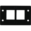 Photo of FSR IPS-B041D-BLK Two Keystone Opening Insert