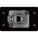 Photo of FSR IPS-C710D-BLK Double Height Neutrik EtherCon RJ45 IPS Control Insert - Black