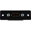 FSR IPS-V610S-BLK HDMI Female to HDMI Female Insert Plate - Black