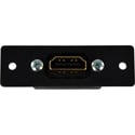 FSR IPS-V610S-BLK IPS-V610S-BLK HDMI Female to HDMI Female Insert Plate - Black