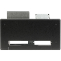 FSR PWB-100-BLK Wall Box for Audio / Video and Power Connections - Black