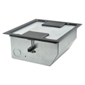 Photo of FSR RFL-QAV-DDGRY RFL-AV 3 Plus 1 Gang Box with Dual Door Cover - Gray