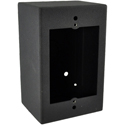Photo of FSR SMWB-1G-BLK 1-Gang Surface Mount Wall Box - Black