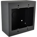 Photo of FSR SMWB-2G-BLK 2-Gang Surface Mount Wall Box - Black