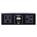 FSR T6-LB-AC2CH-CC T6 Charger Bracket with 2 AC/1 USB-A/1 USB-C Ports - 9 Foot Cord