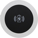 FSR TC-WC1-BLK In Table Wireless Coaster Charger Can be Used with All Qi Wireless Equipment - Comes with Power Supply