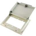 FSR WB-MS3G 3-Gang Locking Wall Plate Cover