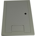 Photo of FSR WB-X1-SM-WHT-C WB-X1 Surface Mount Cover with Lock and Cable Exit Door - White