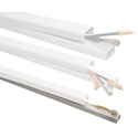 Quest FWH-11411 1/2 x 48 Inch Low Voltage Cable Raceway (EACH) - White