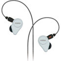 Photo of Fostex TE-04WH Clear White In-Ear Headphones with Detachable Cable and Mic