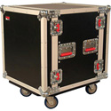 Photo of Gator G-TOUR12UCA-24D G-Tour 12U 24 Inch Deep Audio ATA Wood Flight Road Rack Case with Casters