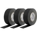 Photo of Pro Tapes Pro-Gaff Gaffers Tape BGT-60 3-Pack - 2 Inch x 55 Yards - Black