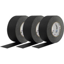 Photo of Pro Tapes Pro-Gaff Gaffers Tape BGT3-60 3-Pack - 3 Inch x 55 Yards - Black