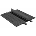 Photo of Guard Dog Low Profile-2 Channel with ADA Ramps - 3 Foot - Black Lid/Black Base