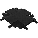Photo of Guard Dog GDCR5X125 4-Way Cross For 5 Ch Cable Protector - Black Lid/Black Ramps