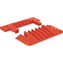 Photo of Guard Dog GDEC5X125 End Caps For 5-CH. Cable Protector Pair Orange