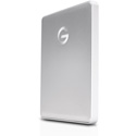 G-Tech GDMOBUC2-1TBSLV G-DRIVE Mobile USB-C Drive Plug-and-Play USB-C Port - Transfer Speeds up to 140MBs - 1TB - Silver
