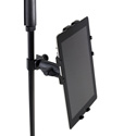 Gator Frameworks GFW-UTL-TBLTCLMP Adjustable iPad Tray with Clamp Mount - Fits Most Tablets