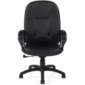 Photo of Global Furniture 4009 High Back Leather Media Chair 16-20 Inch Seat Height - Black