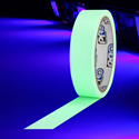 Photo of Pro Tapes 001UPCGLG110M Pro-Glow Luminescent Glow Tape GLOWGT1-10 1 Inch x 10 Yards - Glow In The Dark