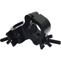 Global Truss PROSWIVEL CLAMP BLK 2 Inch Swivel Jointed Wrap Around Clamp - Black Powder Coat.