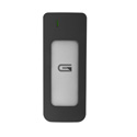 Glyph A1000SLV Atom USB-C (3.1 Gen 2) / USB3.0 SSD Compatible with Thunderbolt 3 - Silver 1TB