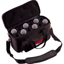 Photo of Gator GM-12B Padded Bag for Up to 12 Mics with Exterior Pockets for Cables